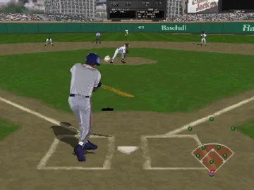 Frank Thomas Big Hurt Baseball (US) screen shot game playing